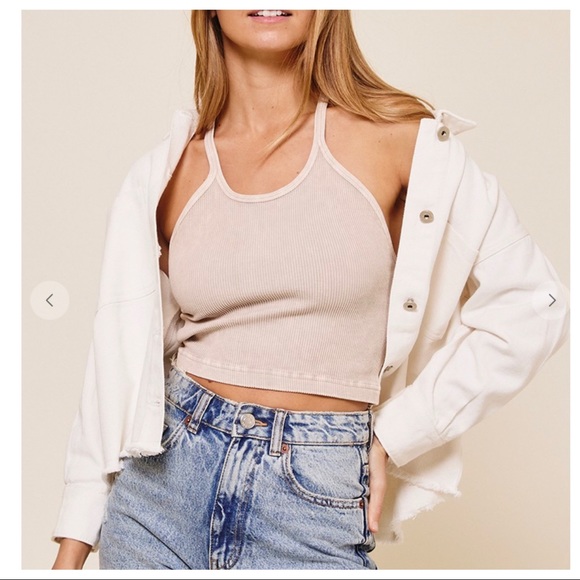 #04 Gigi Long sleeves Denim Jacket With Pockets - Picture 5 of 5